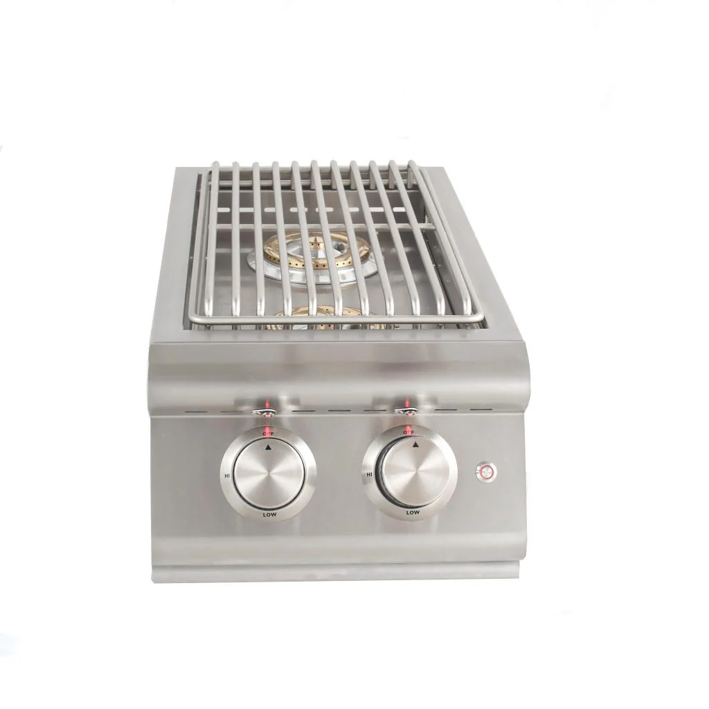 Blaze Premium LTE Double Side Natural Gas Burner with Lights, BLZ-SB2LTE-NG - Cheap Abt