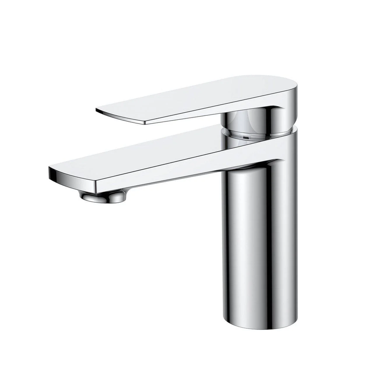 KubeBath Aqua Letti Single Lever Bathroom Vanity Faucet - Chrome, AFB12801 - Cheap Abt