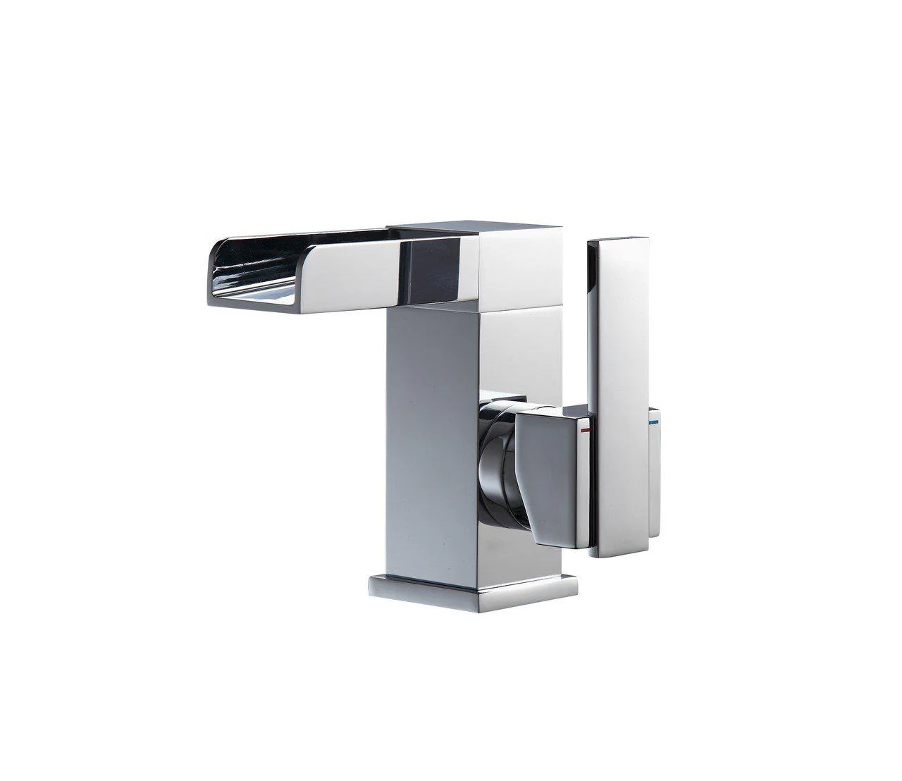 KubeBath Aqua Fontana Single Lever Waterfall Faucet - Chrome, AFB103 - Cheap Abt