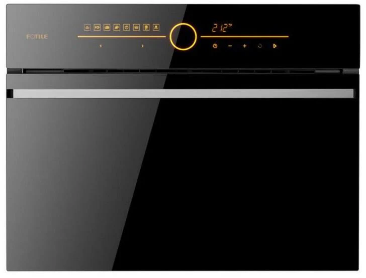Fotile 24 in. Built-in Steam Oven in Tempered Glass and Stainless Steel, SCD42-C2T - Cheap Abt