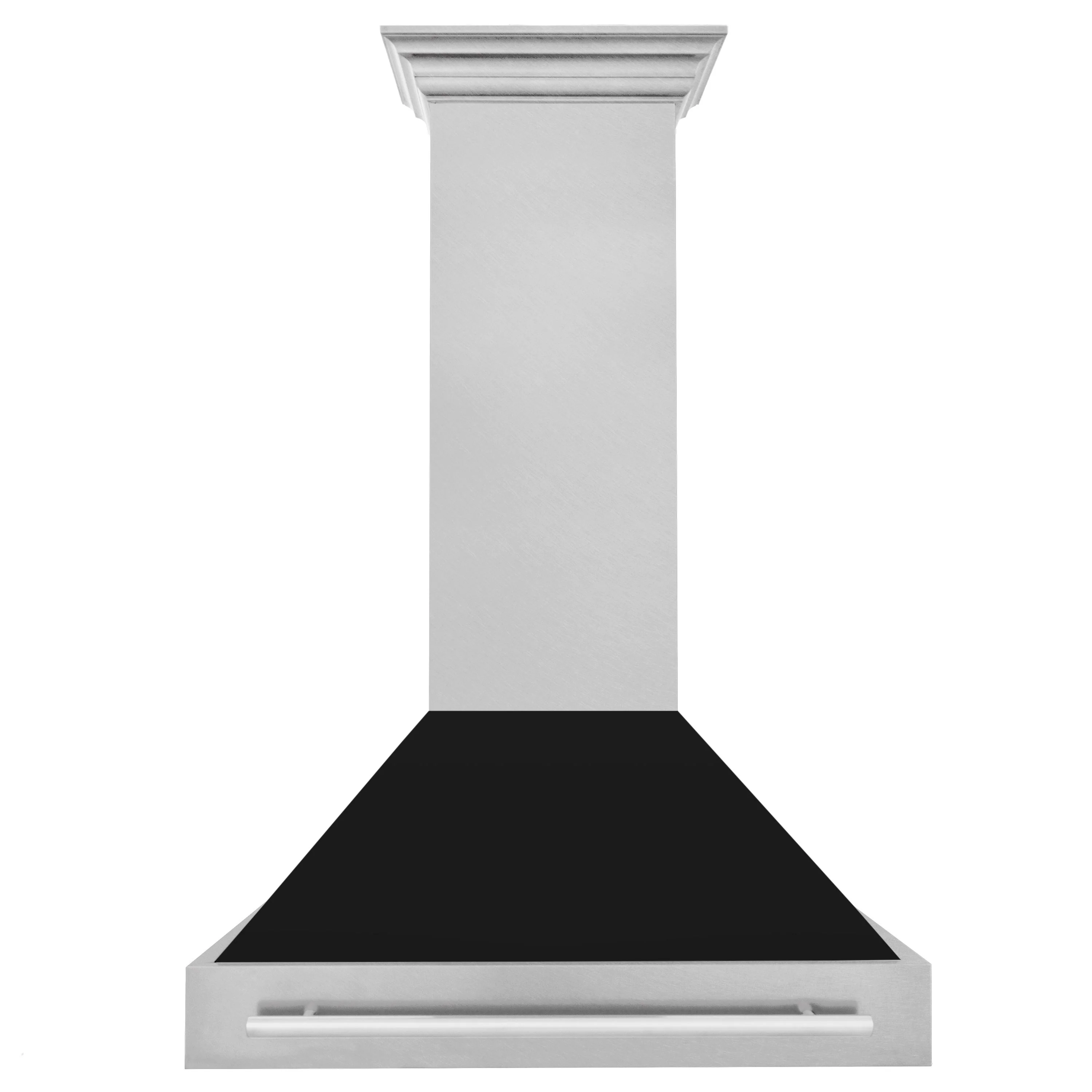 ZLINE 36 Inch DuraSnow® Stainless Steel Range Hood with Black Matte Shell, 8654SNX-BLM-36 - Cheap Abt