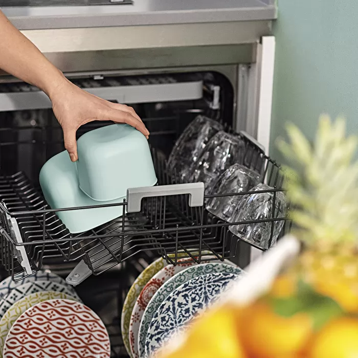 S STORE&MORE - Deep airtight fridge/freezer/microwave containers Sage Green 750cc - Cheap Abt