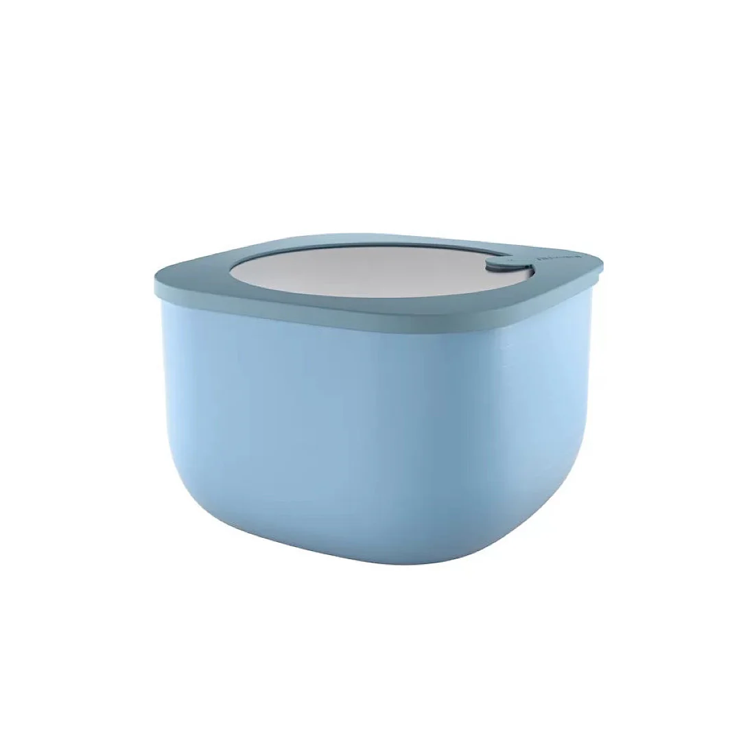 L STORE&MORE - Deep airtight fridge/freezer/microwave containers 2800cc Matt mid blue - Cheap Abt