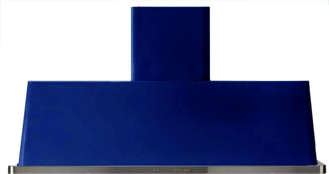 ILVE 60 in. Majestic Midnight Blue Wall Mount Range Hood with 600 CFM Blower, UAM150MB - Cheap Abt
