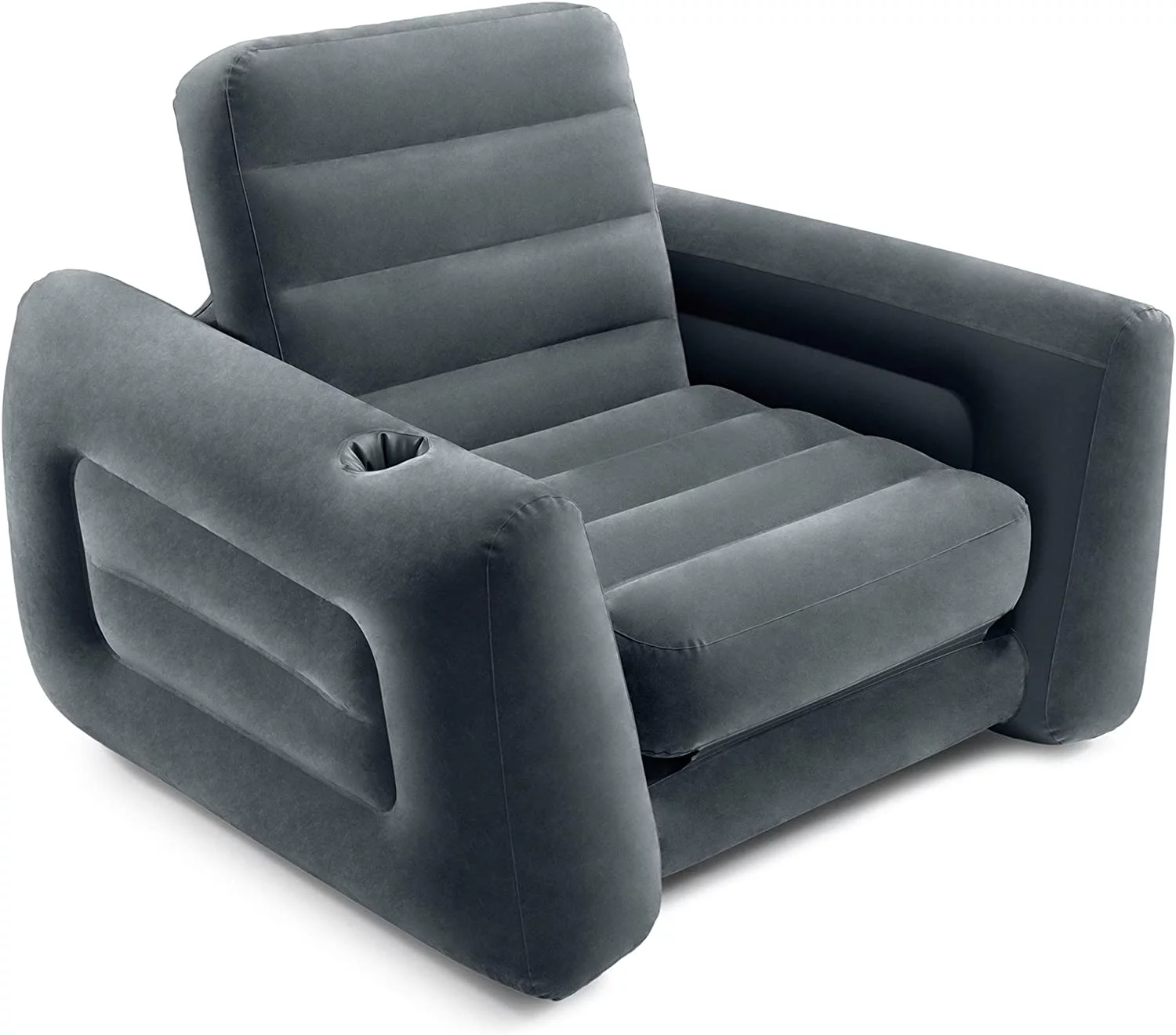 Inflatable Pull-Out Sofa Chair Sleeper that works as a Air Bed Mattress. Twin Sized (2 Pack) - Cheap Abt