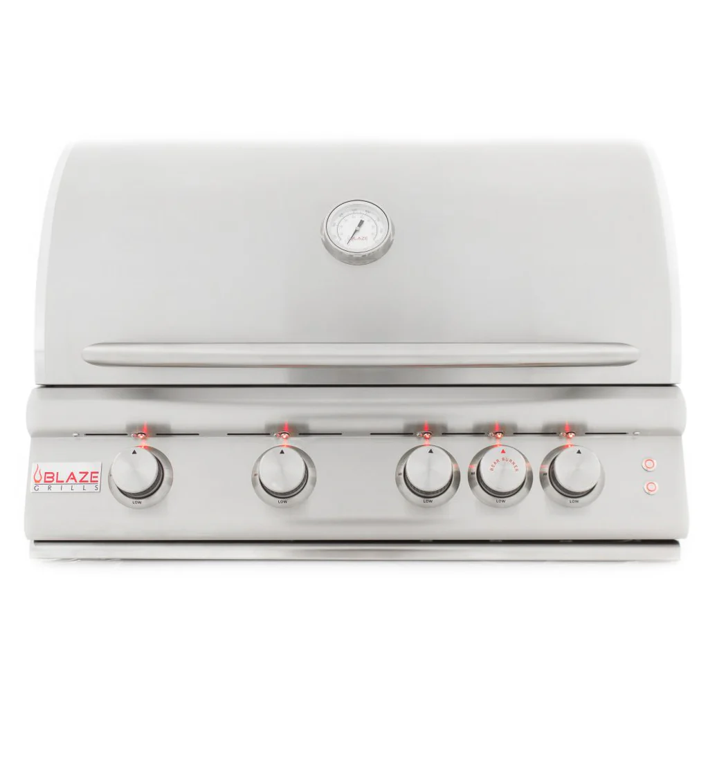 Blaze 32 in. Premium LTE 4-Burner Built-In Natural Gas Grill, BLZ-4LTE2-NG - Cheap Abt