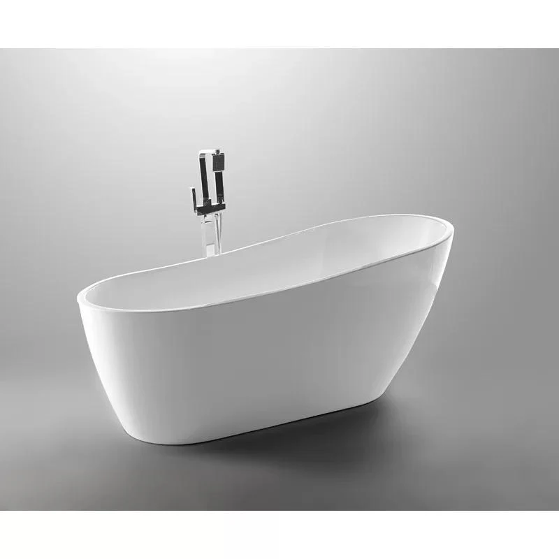 Vanity Art Acrylic 55 in. x 28 in. Freestanding Soaking Bathtub, VA6522-S - Cheap Abt