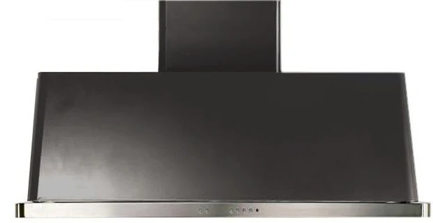 ILVE 48 in. Majestic Matte Graphite Wall Mount Range Hood with 600 CFM Blower, UAM120MG - Cheap Abt