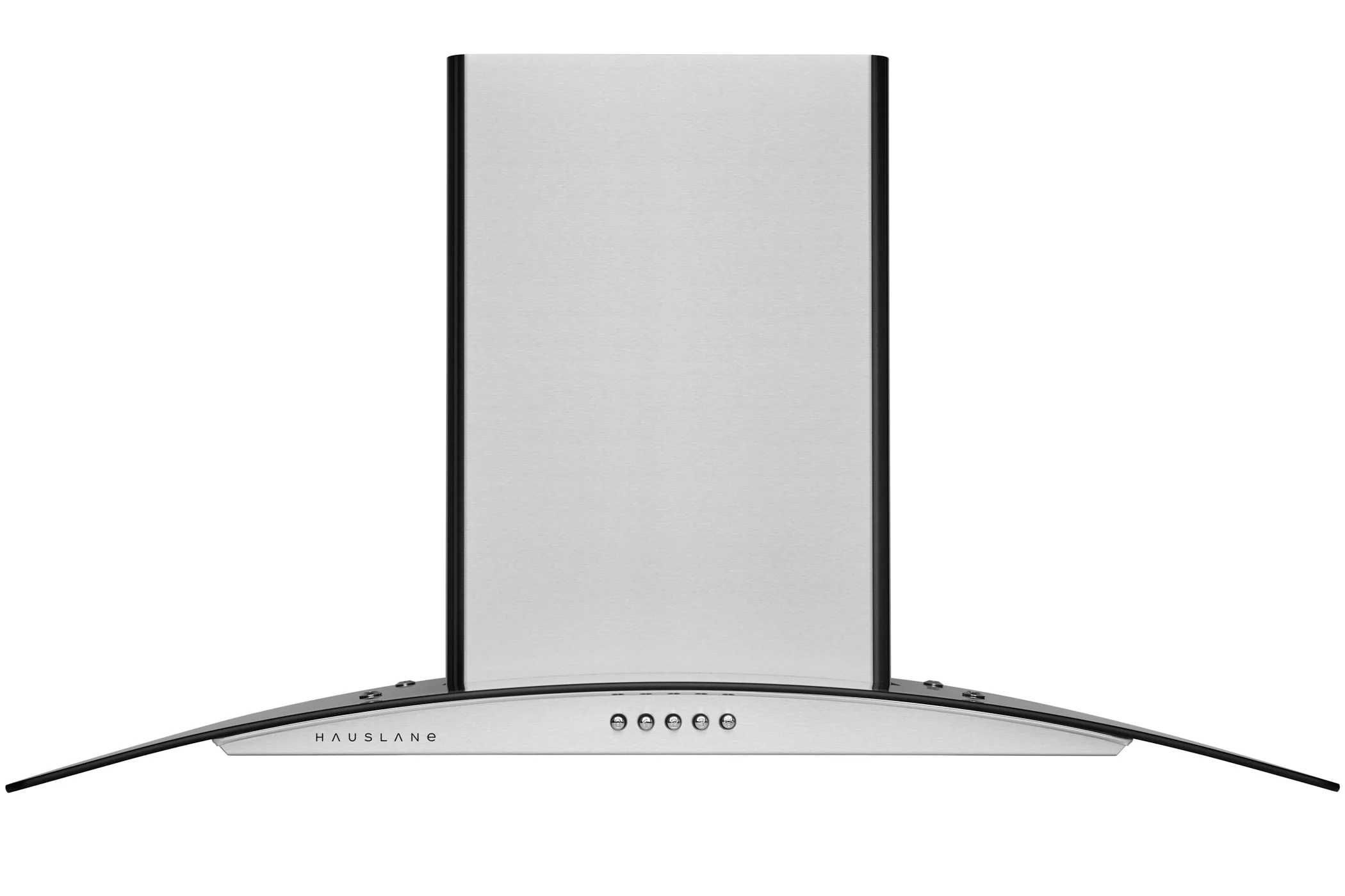 Hauslane 30 Inch Wall Mount Range Hood with Tempered Glass and Stainless Steel, WM-600SS-30 - Cheap Abt