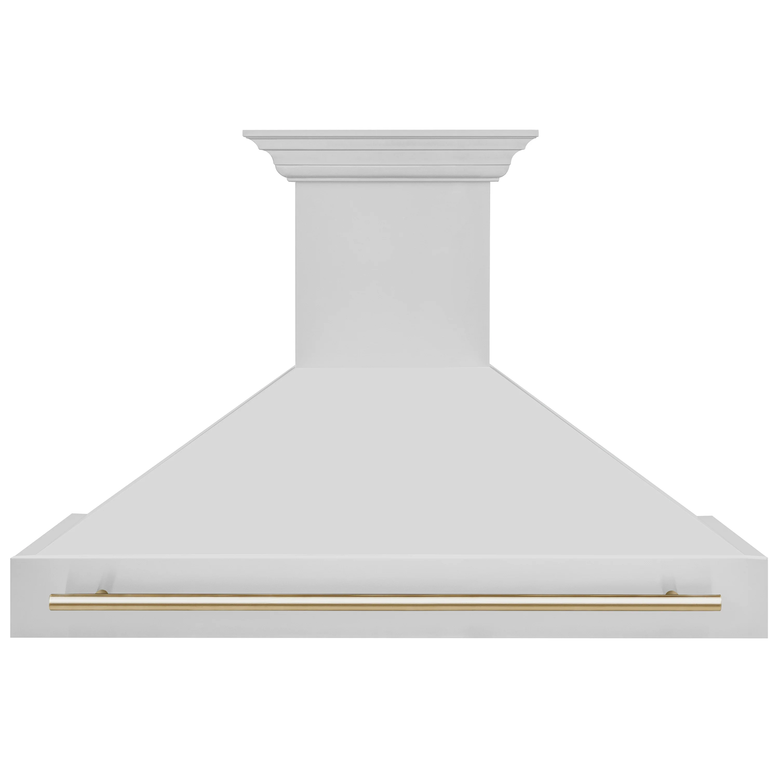 ZLINE 48 Inch Autograph Edition Stainless Steel Range Hood with Gold Handle, 8654STZ-48-G - Cheap Abt