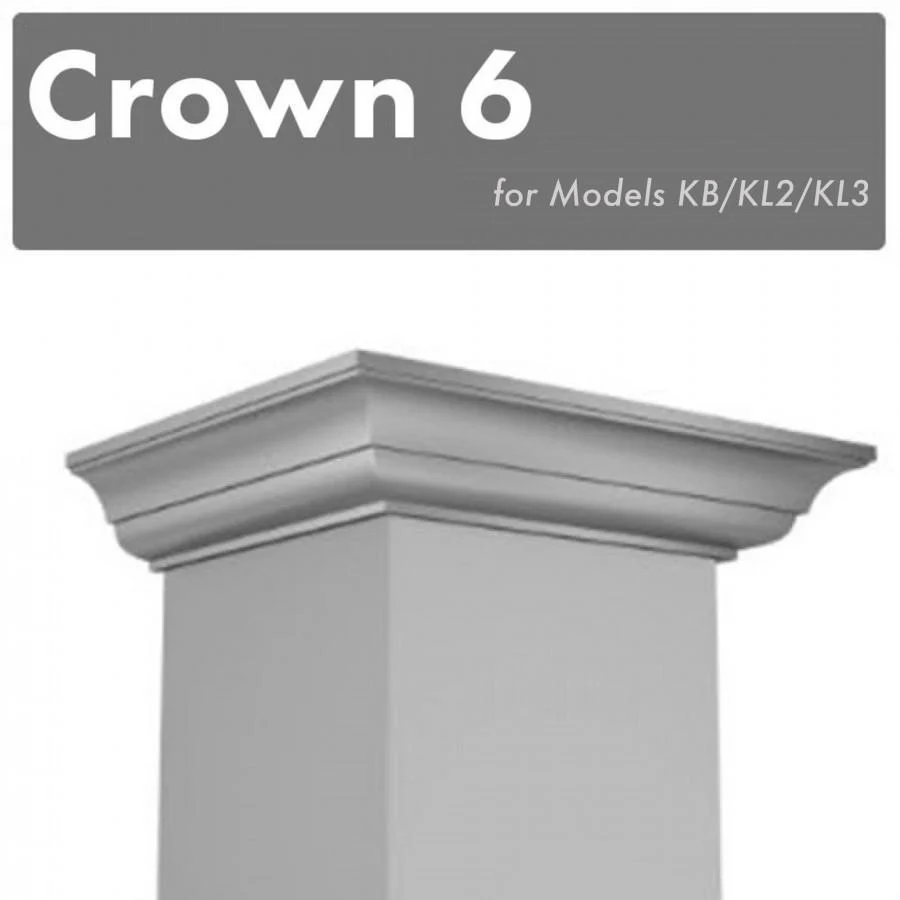 ZLINE Crown Molding #6 for Wall Range Hood (CM6-KB/KL2/KL3) - Cheap Abt