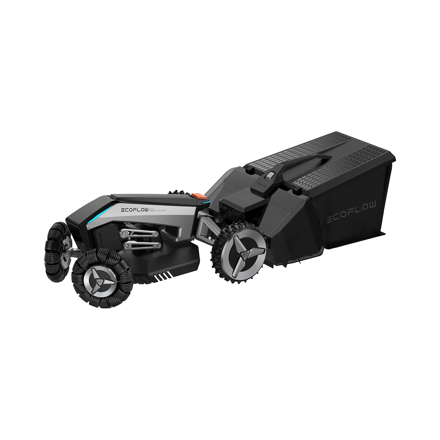 EcoFlow Package - BLADE Robotic Lawn Mower and Lawn Sweeper Kit - Cheap Abt