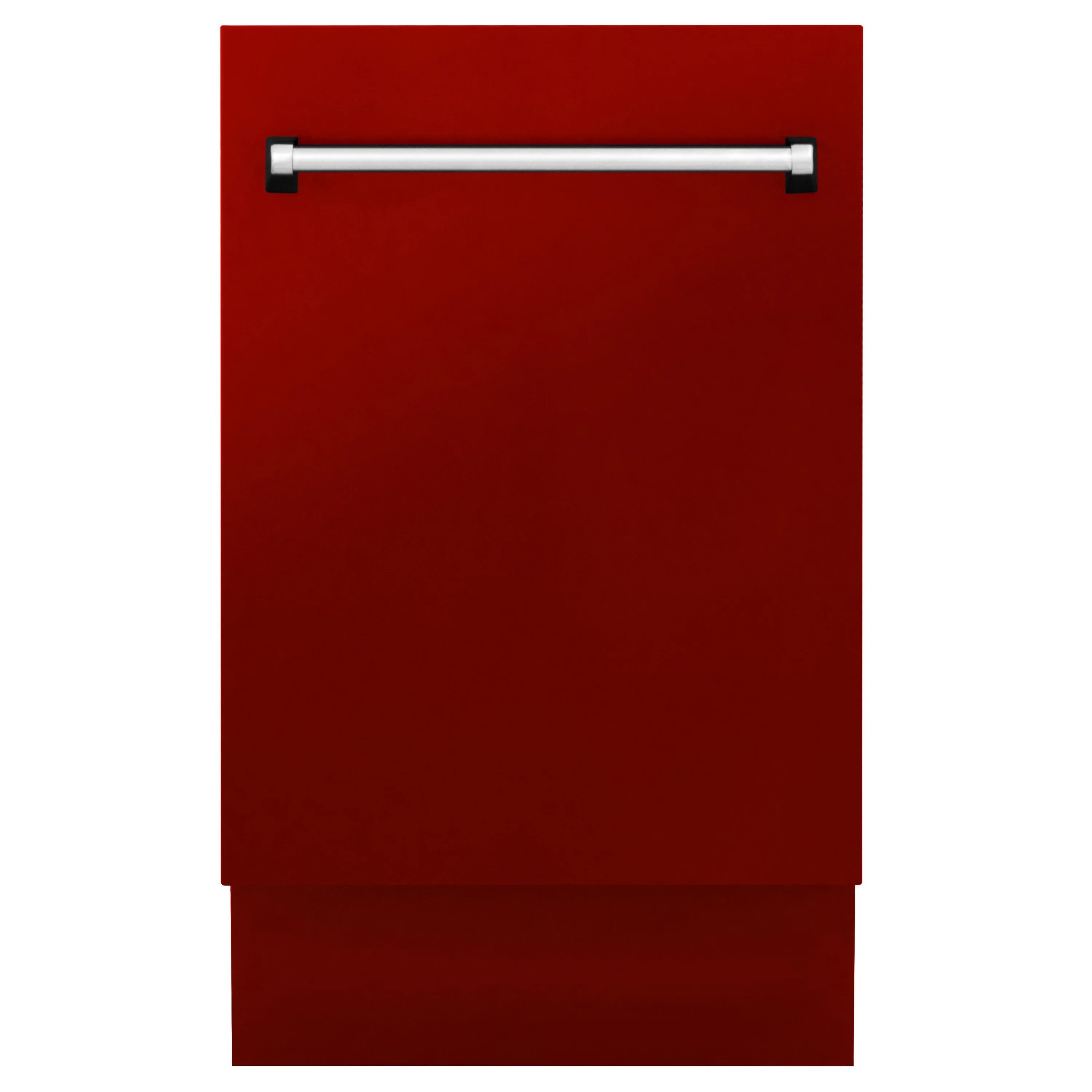 ZLINE 18 in. Top Control Tall Dishwasher in Red Gloss with 3rd Rack, DWV-RG-18 - Cheap Abt