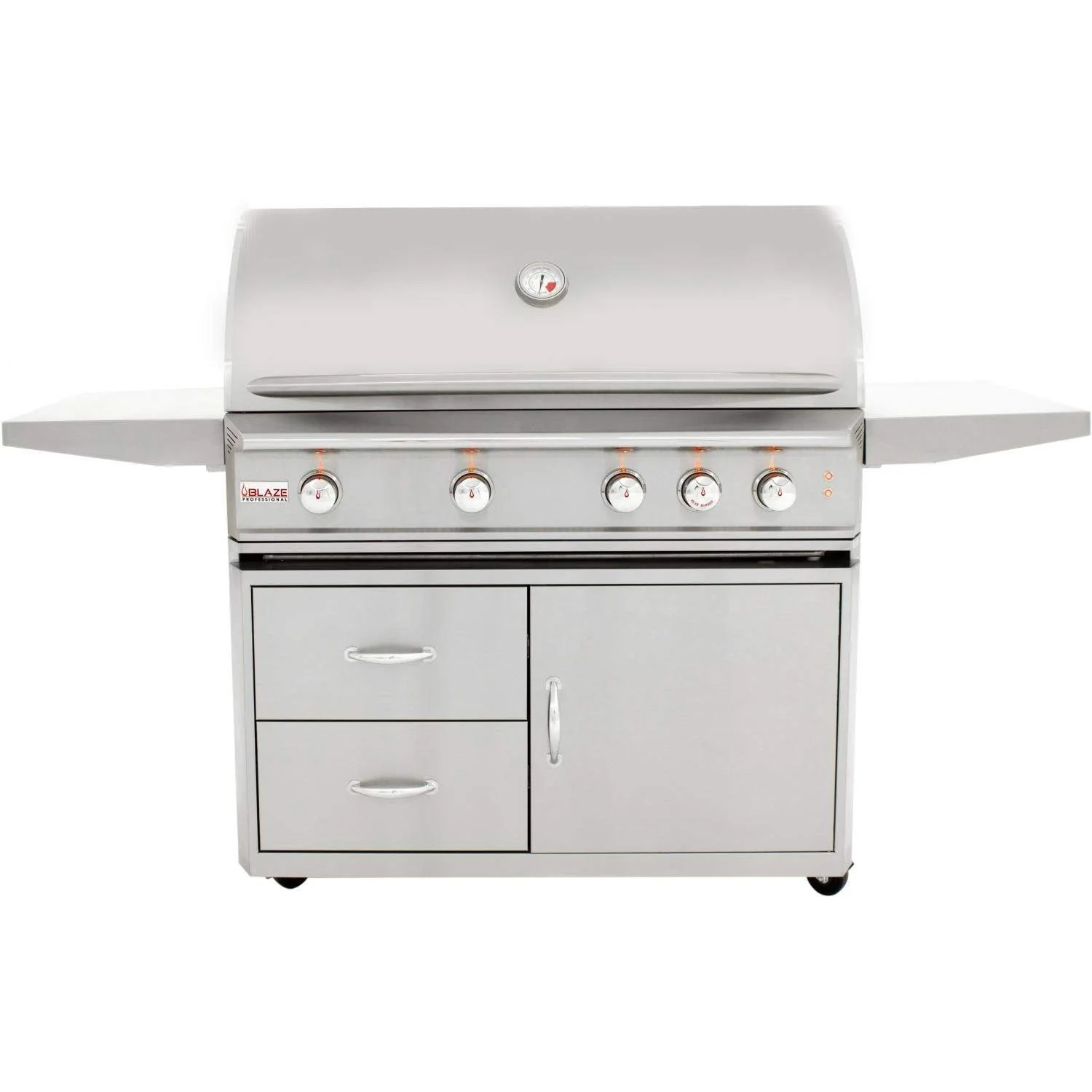 Blaze Professional 44 in., 4 Burner Built-In Propane Gas Grill with Grill Cart, AP-BLZ-4PRO-LP - Cheap Abt