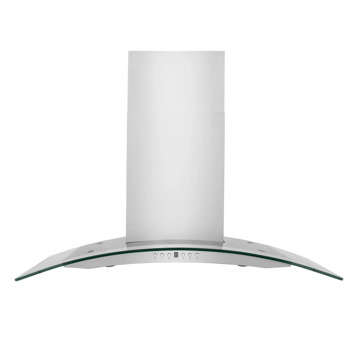 ZLINE 48 in. Convertible Vent Wall Mount Range Hood in Stainless Steel & Glass, KN4-48 - Cheap Abt