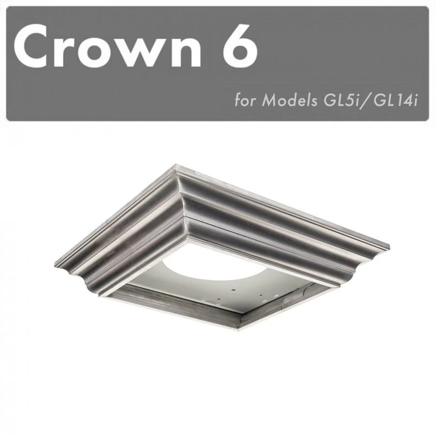 ZLINE Crown Molding Profile 6 for Island Mount Range Hoods (CM6-GL5i) - Cheap Abt