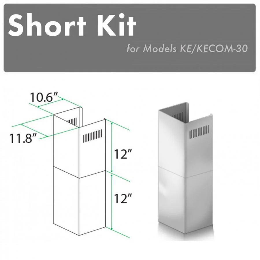ZLINE Short Kit for 8ft. Ceilings (SK-KE/KECOM-30) - Cheap Abt