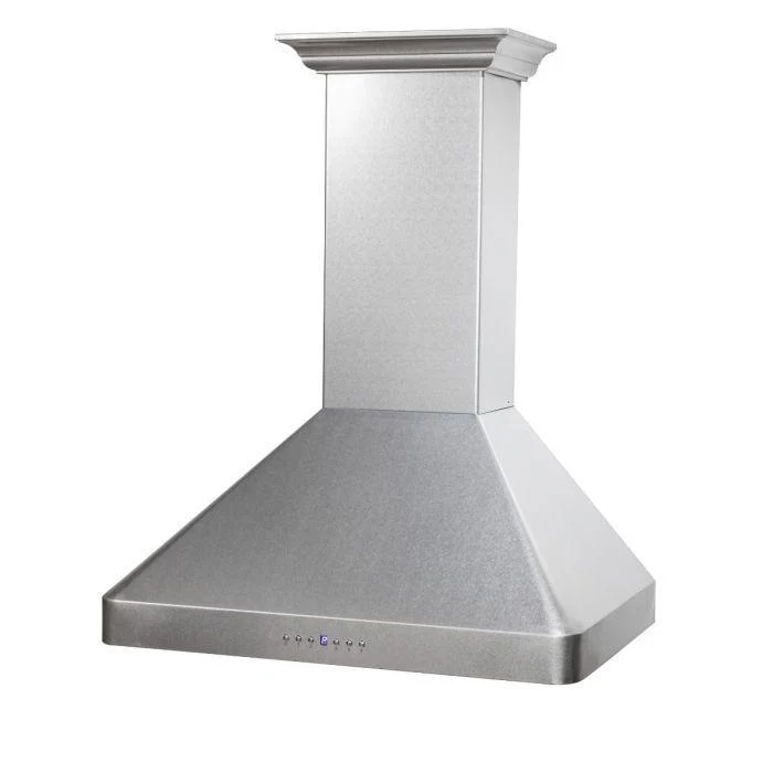 ZLINE 30 in. Wall Range Hood, DuraSnow® Finished, Stainless Steel, 8KF2S-30 - Cheap Abt