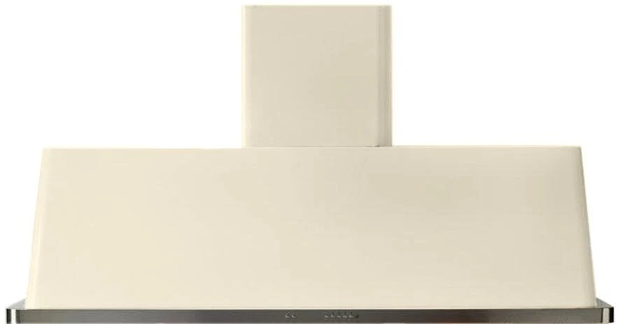 ILVE 60 in. Majestic Antique White Wall Mount Range Hood with 600 CFM Blower, UAM150AW - Cheap Abt