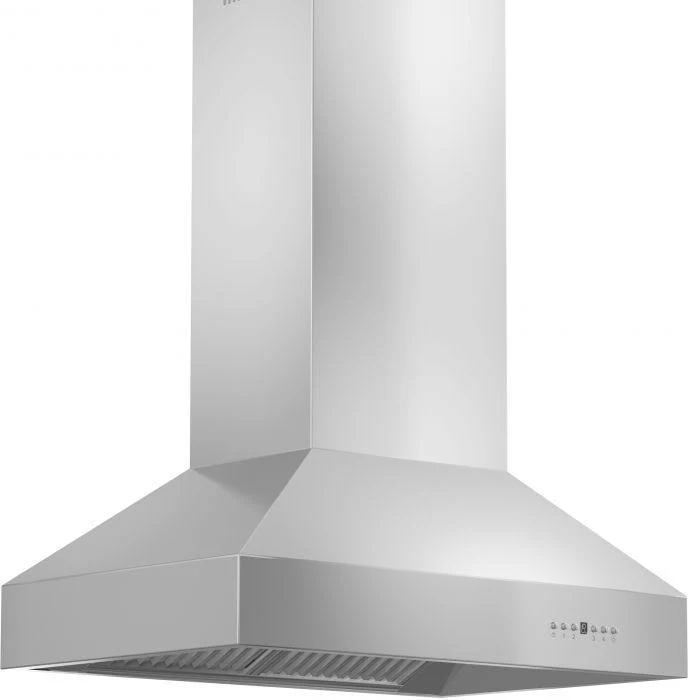 ZLINE 36 in. Ducted Island Mount Range Hood in Outdoor Approved Stainless Steel, 697i-304-36 - Cheap Abt