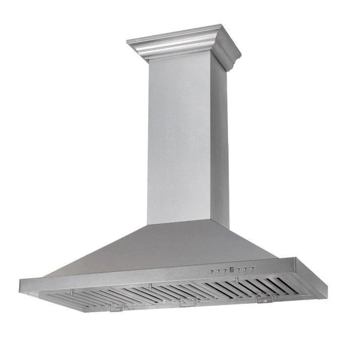 ZLINE 30 in. DuraSnow® Finished Stainless Steel Wall Mount Range Hood, 8KBS-30 - Cheap Abt