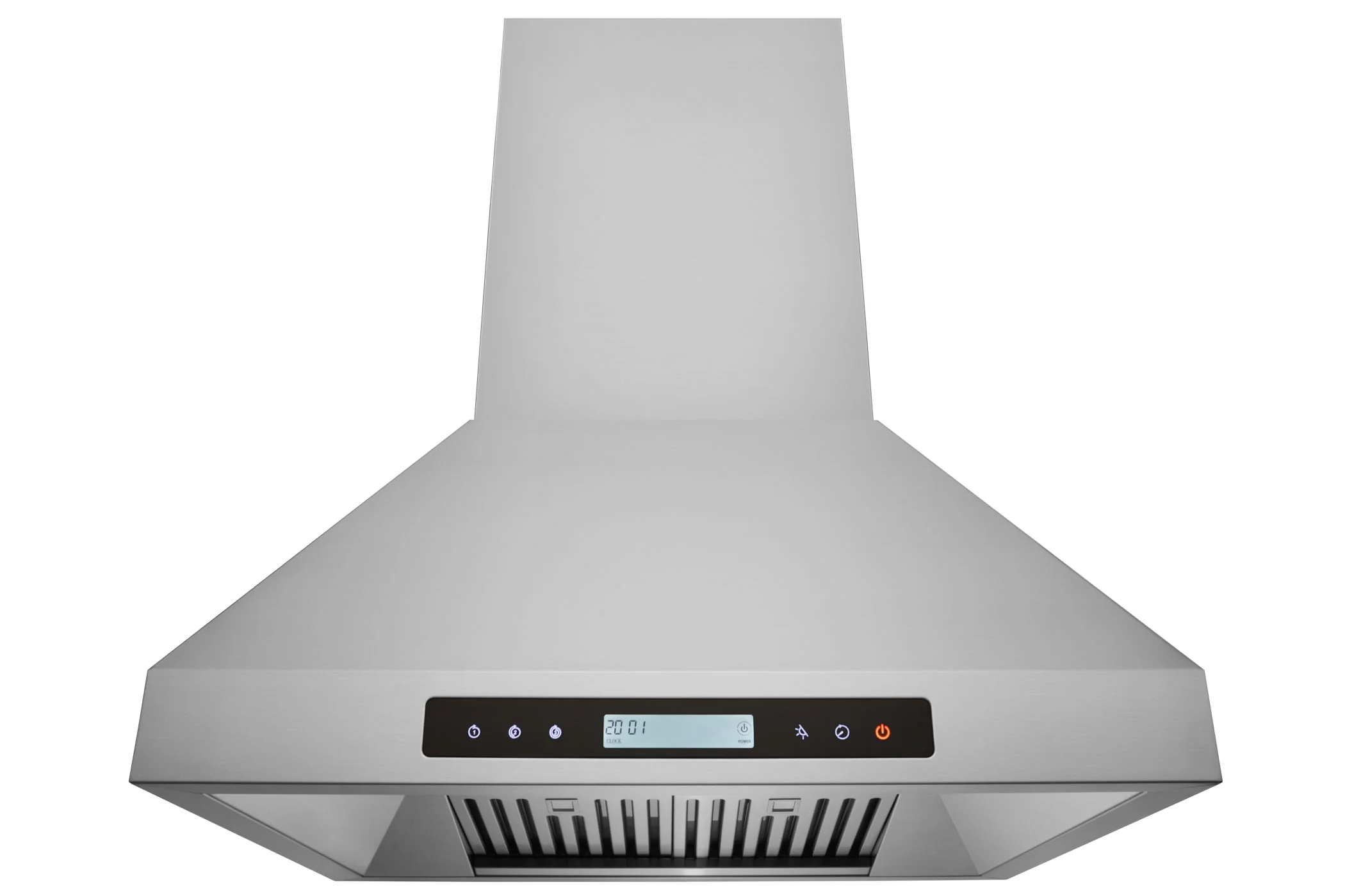 Hauslane 30 Inch Island Canopy Range Hood in Stainless Steel, IS-500SS-30 - Cheap Abt