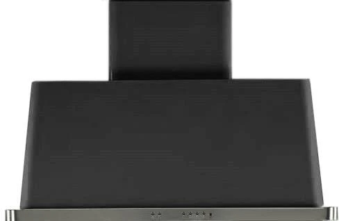 ILVE 40 in. Majestic Matte Graphite Wall Mount Range Hood with 600 CFM Blower, UAM100MG - Cheap Abt