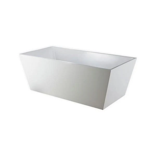 KubeBath Squadra 67 in. Free Standing Bathtub, KFST5067 - Cheap Abt