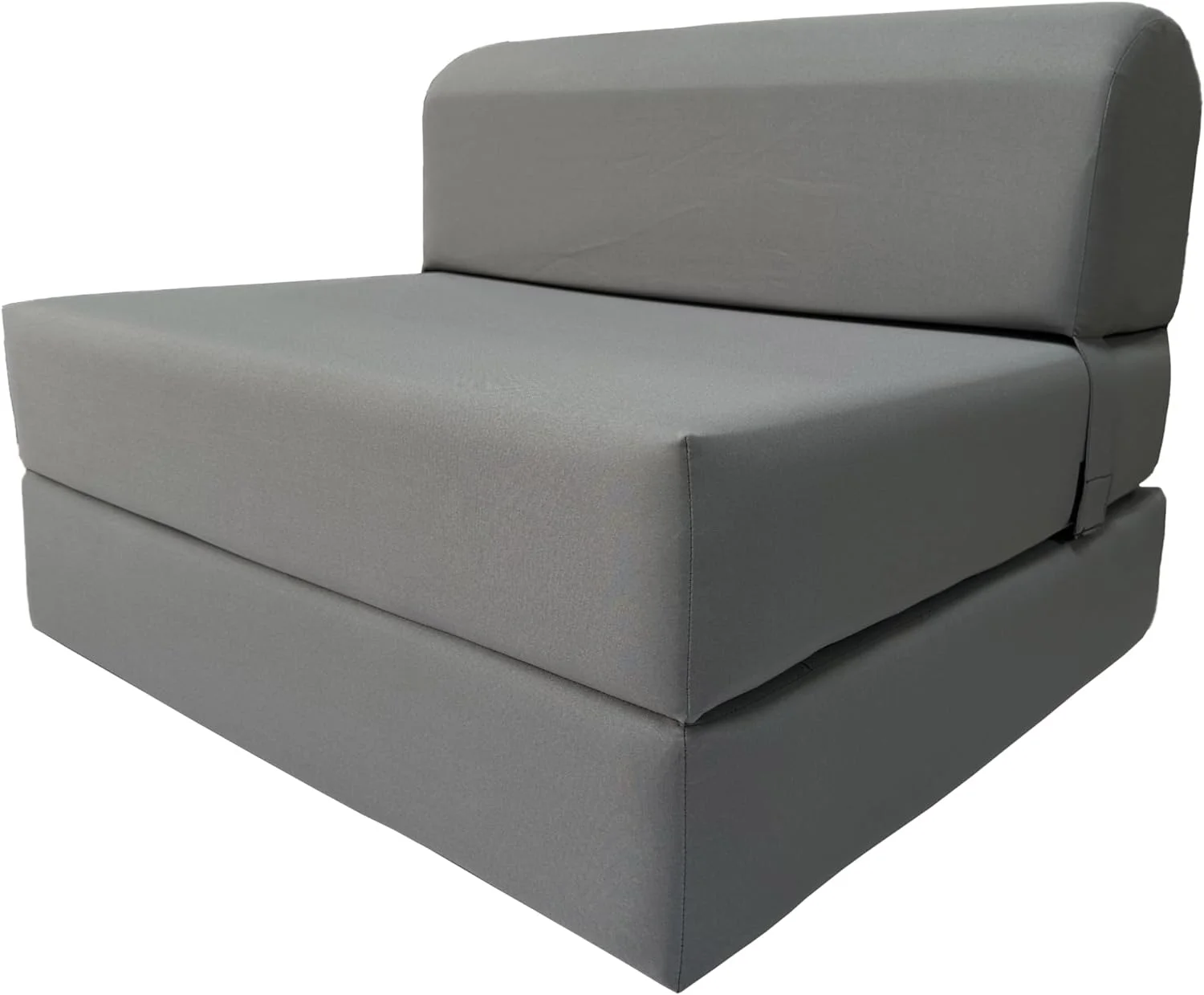 RUNFAYBIU D&D Futon Sleeper Chair Folding Bed Studio Sofa Guest Folded Mattress High Density Foam (70 x 32 x 6 Gray) - Cheap Abt