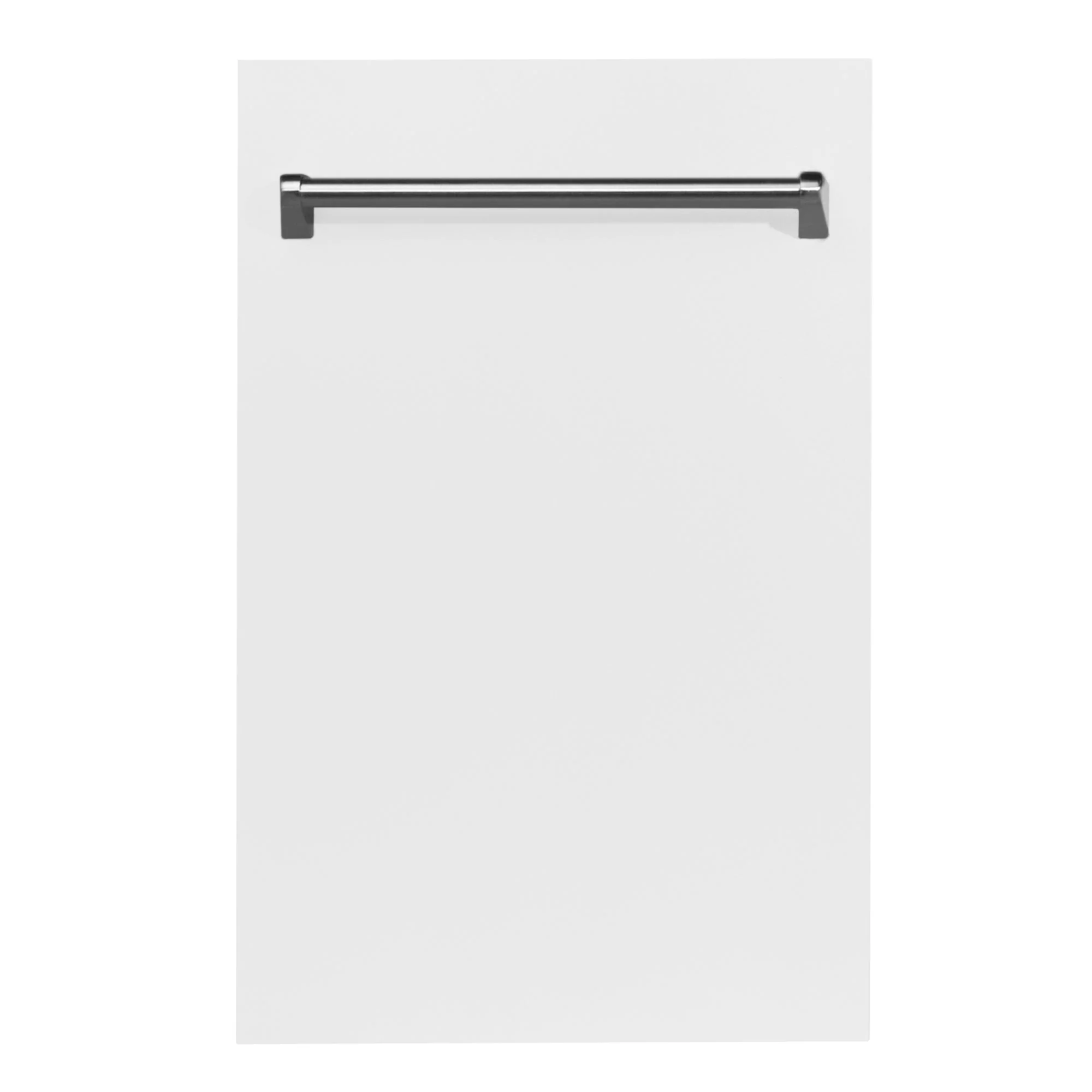 ZLINE 18 in. Top Control Dishwasher in White Matte Stainless Steel, DW-WM-18 - Cheap Abt