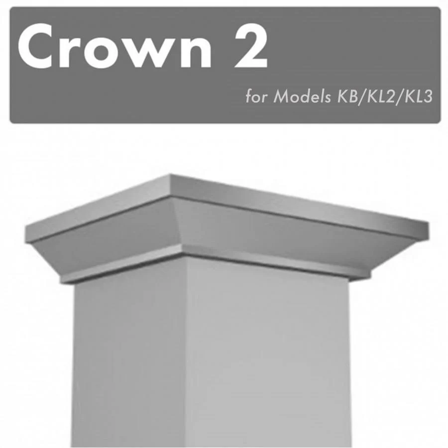 ZLINE Crown Molding #2 for Wall Range Hood (CM2-KB/KL2/KL3) - Cheap Abt