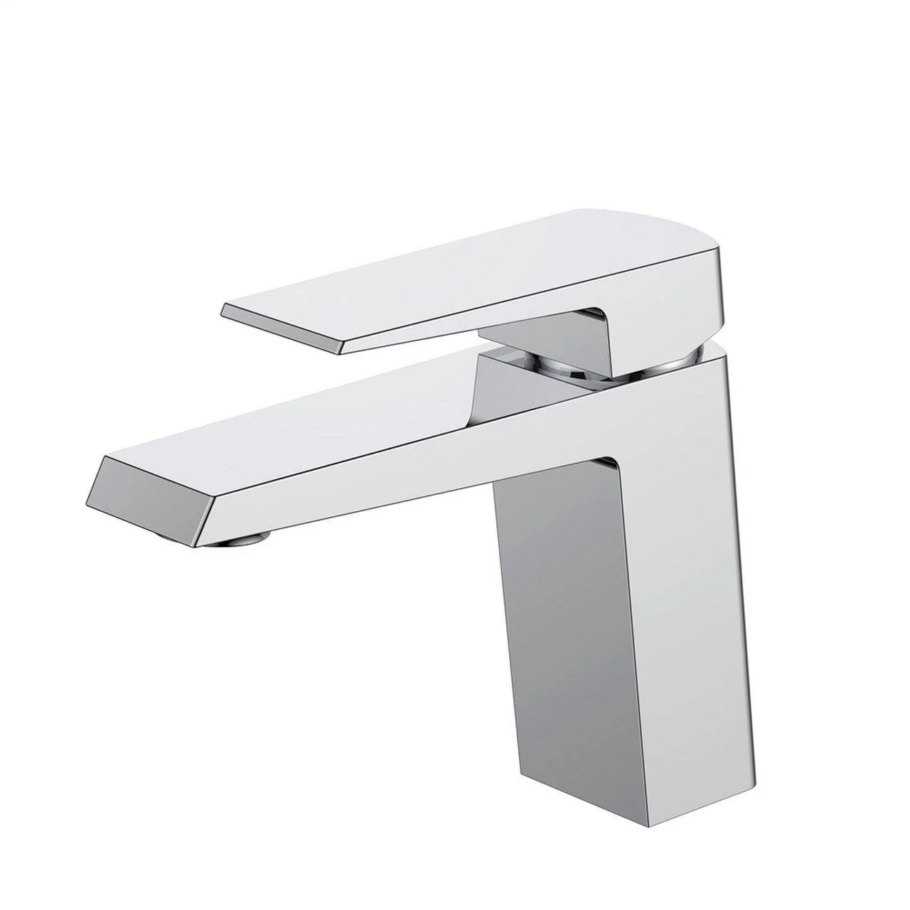KubeBath Aqua Chiaro Single Lever Bathroom Vanity Faucet - Chrome, AFB11701 - Cheap Abt