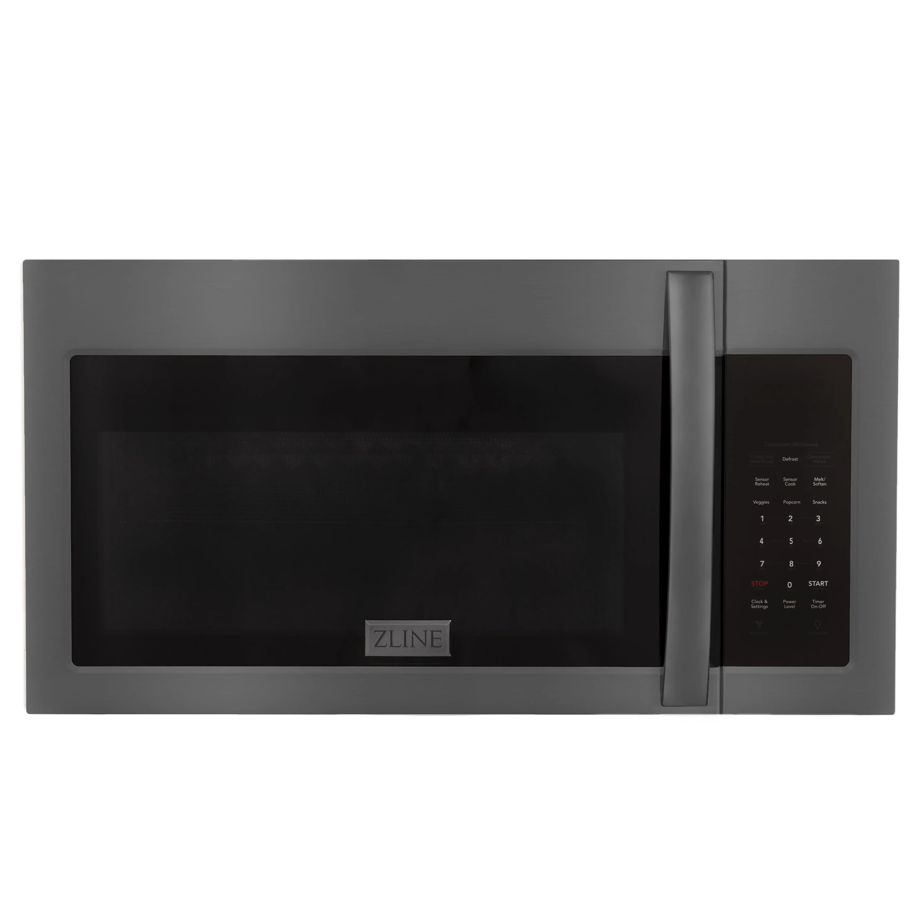 ZLINE Over the Range Convection Microwave Oven in Black Stainless Steel with Modern Handle and Sensor Cooking, MWO-OTR-30-BS - Cheap Abt
