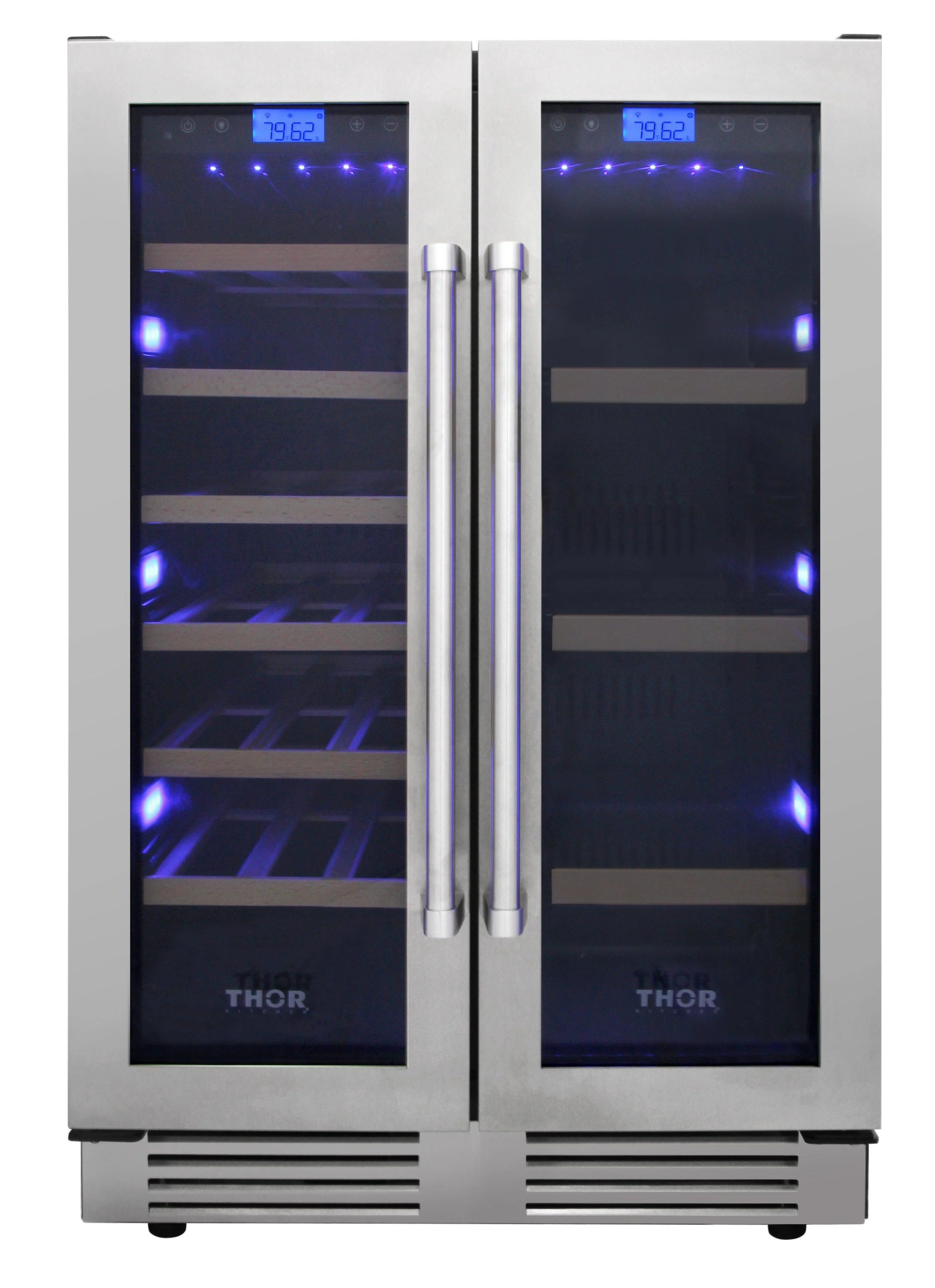 Thor Kitchen 24 in. 21 Bottle & 95-Can Wine Cooler, TBC2401DI - Cheap Abt