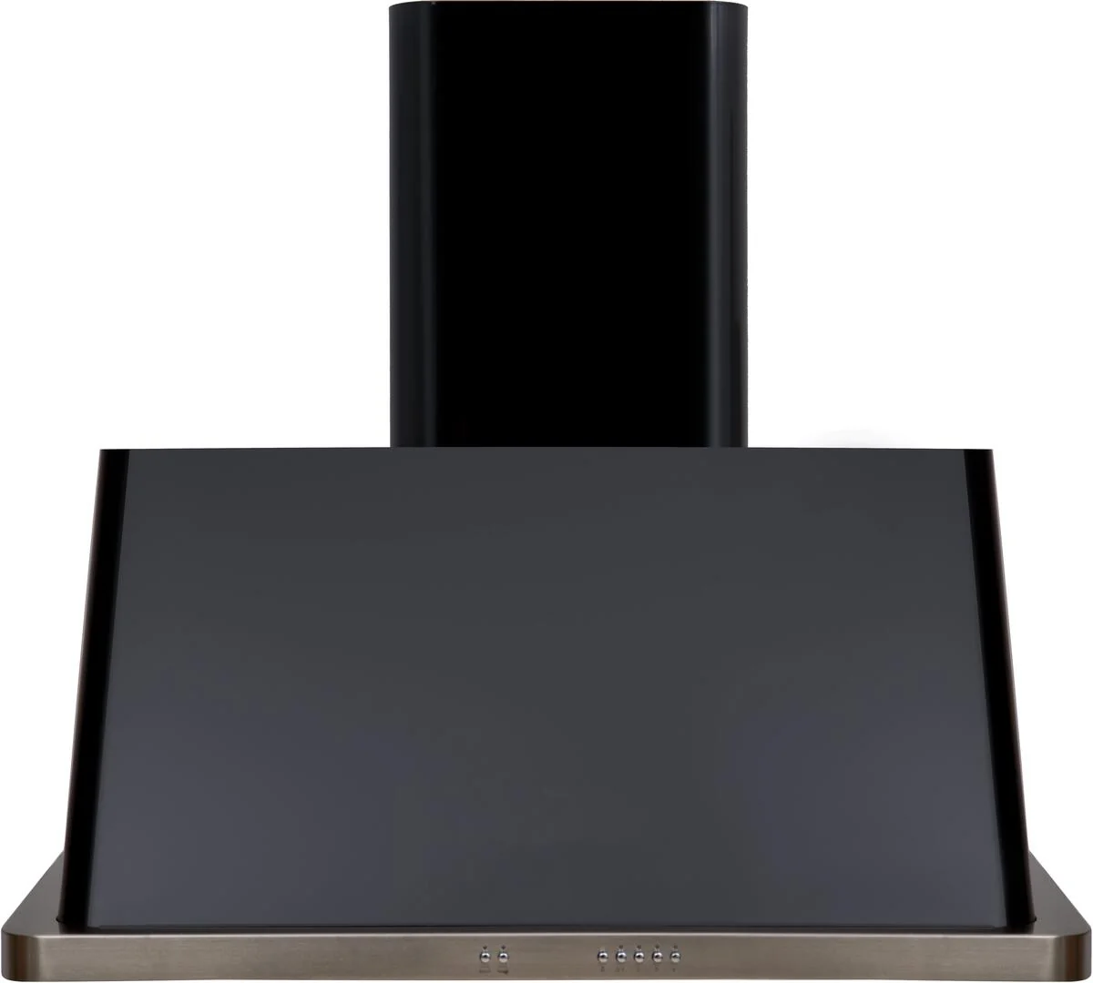 ILVE 30 in. Majestic Glossy Black Wall Mount Range Hood with 600 CFM Blower, UAM76BK - Cheap Abt