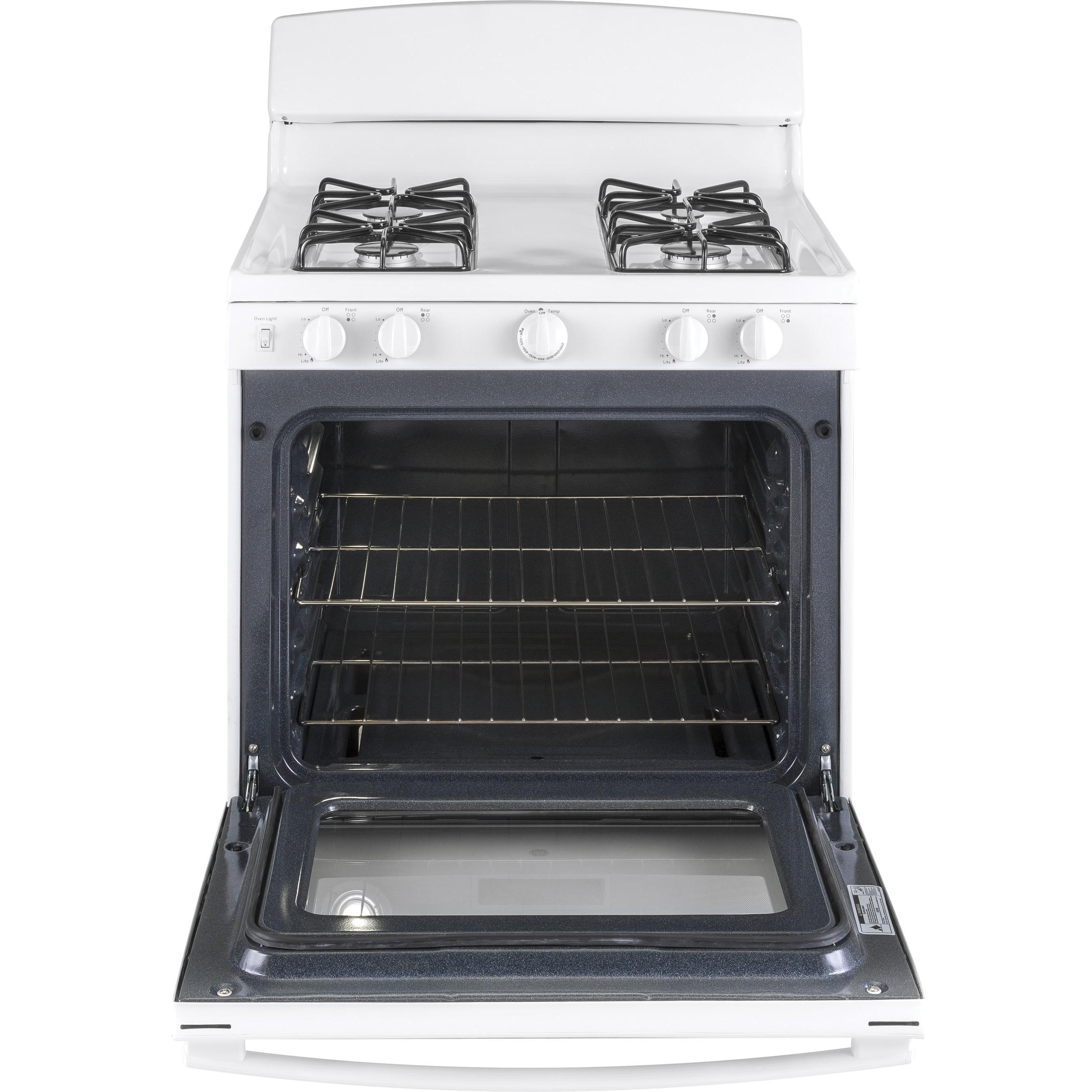 GE 30-inch Freestanding Gas Range JGBS30DEKWW - Cheap Abt