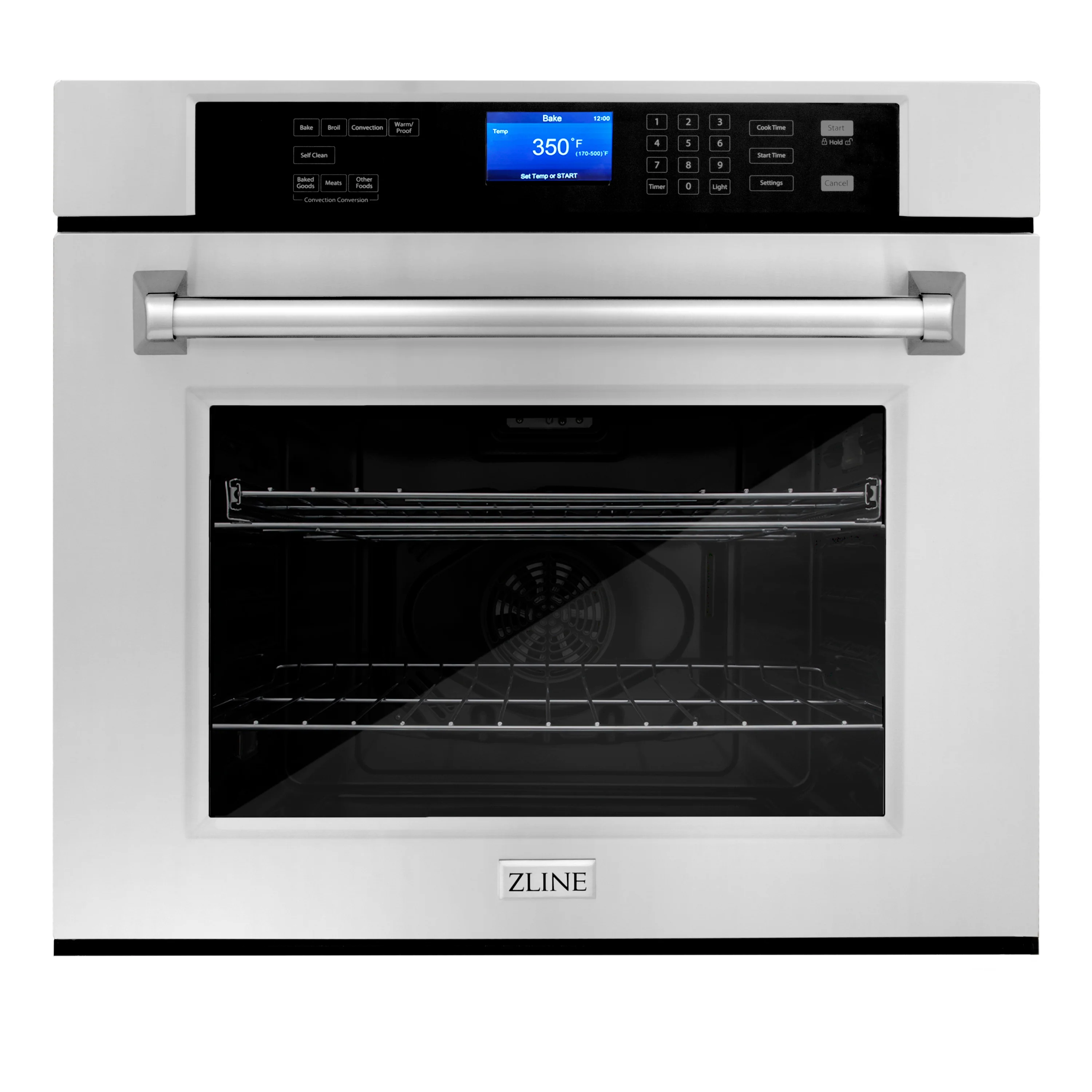 ZLINE Kitchen and Bath 30 in. Professional Single Wall Oven in Stainless Steel with Self-Cleaning, AWS-30 - Cheap Abt