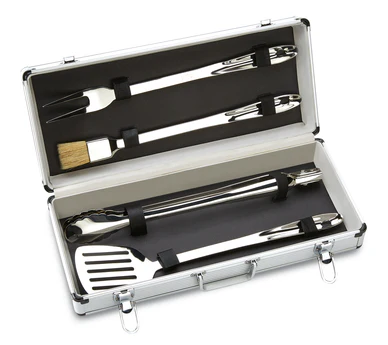 All-Clad S/S BBQ Tool Set w/ Case |T147| - Cheap Abt