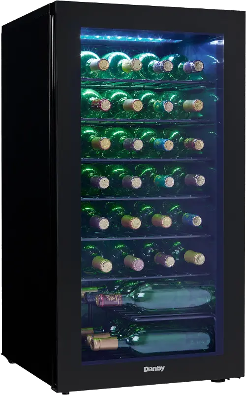 Danby 36 Bottle Wine Cooler - Black - Cheap Abt
