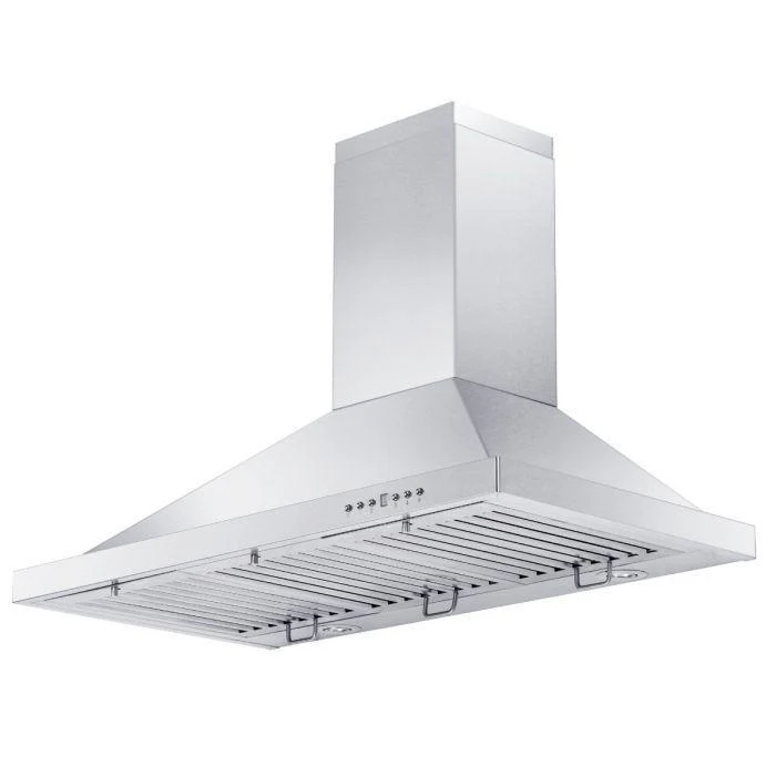 ZLINE 48 in. Convertible Vent Outdoor Approved Wall Mount Range Hood in Stainless Steel, KB-304-48 - Cheap Abt