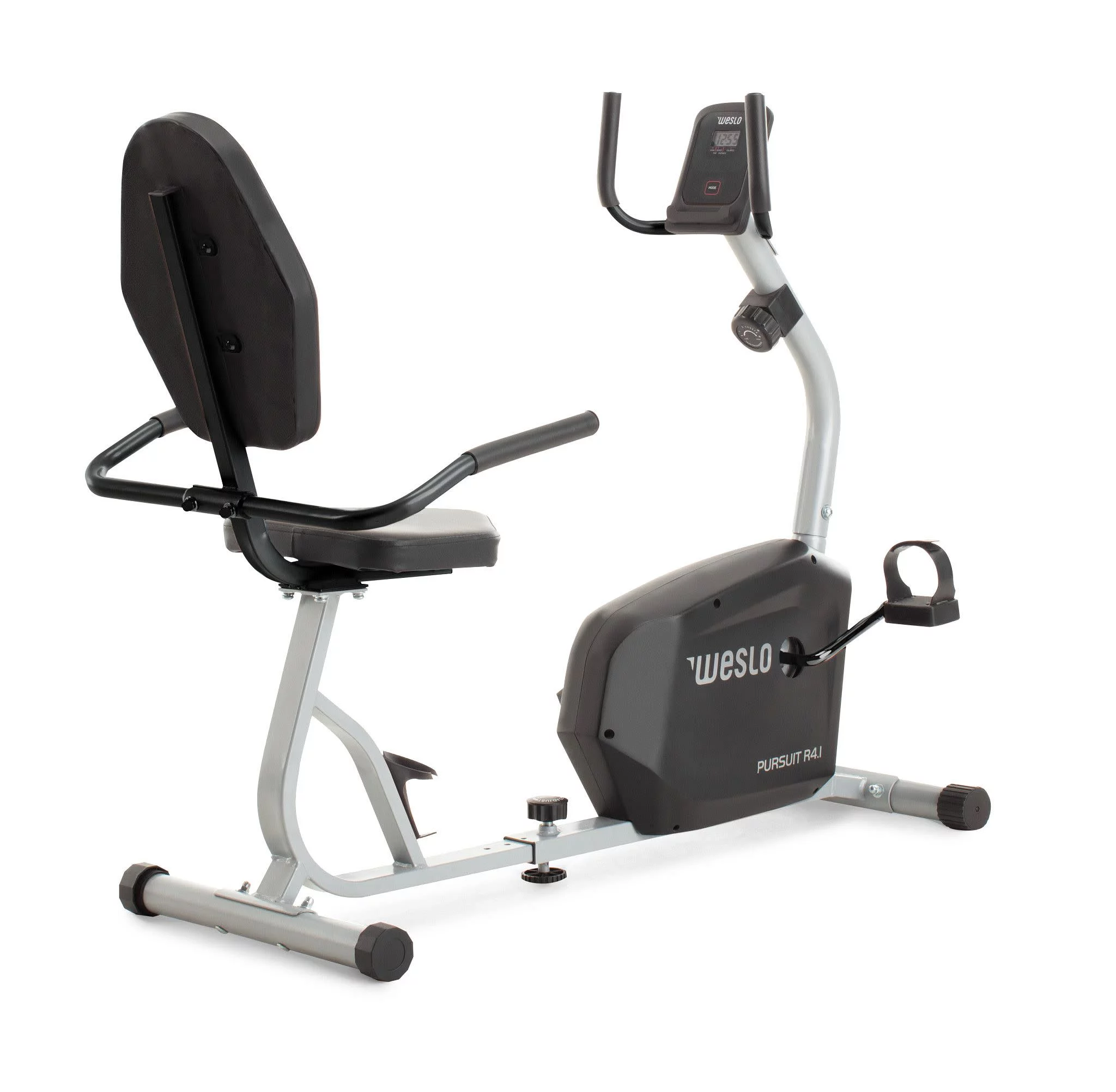 Weslo Pursuit R 4.1 Recumbent Exercise Bike with Inertia-Enhanced Flywheel - Cheap Abt