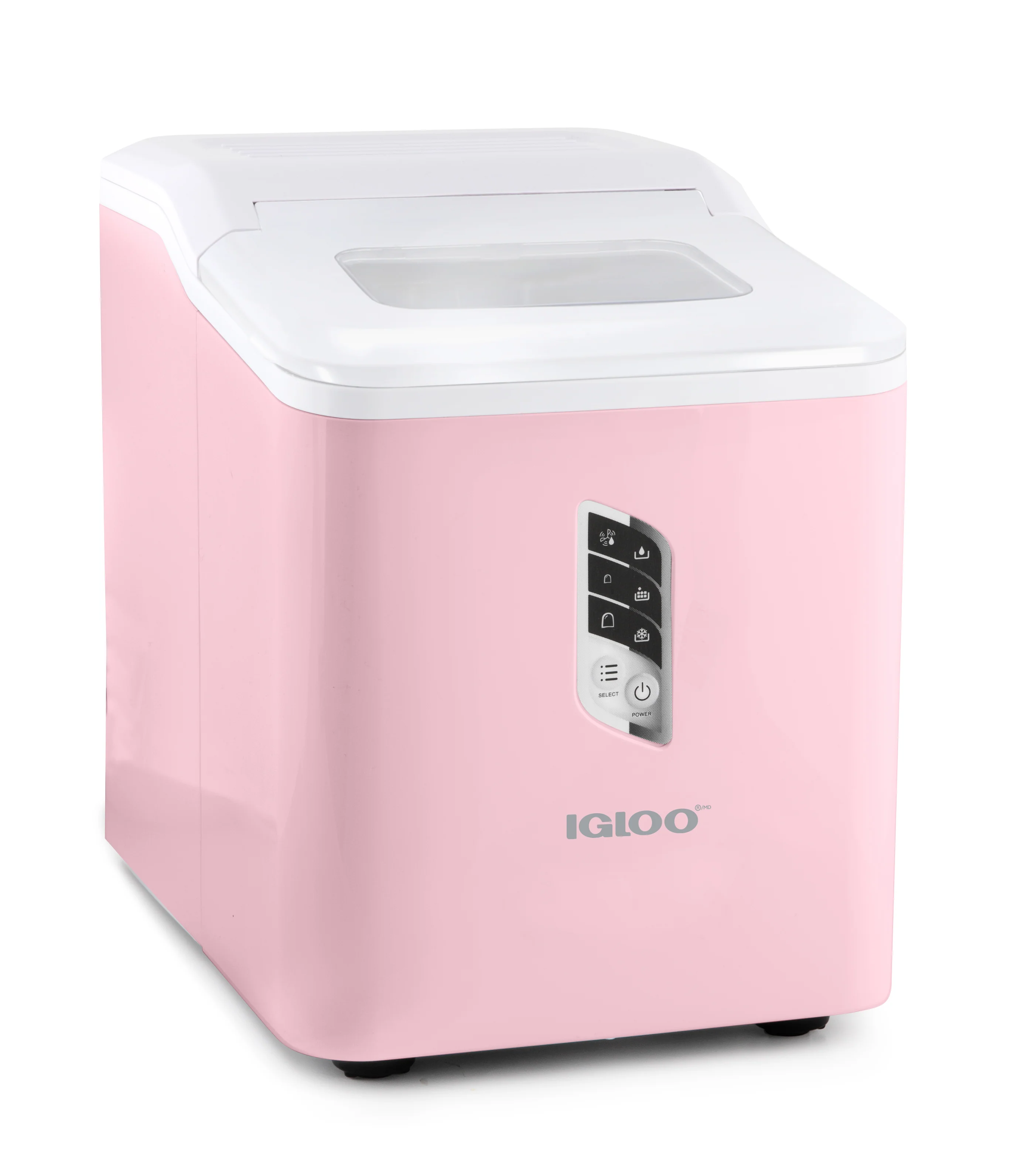 Igloo Self-Cleaning 26-Pound Ice Maker, Pink - Cheap Abt