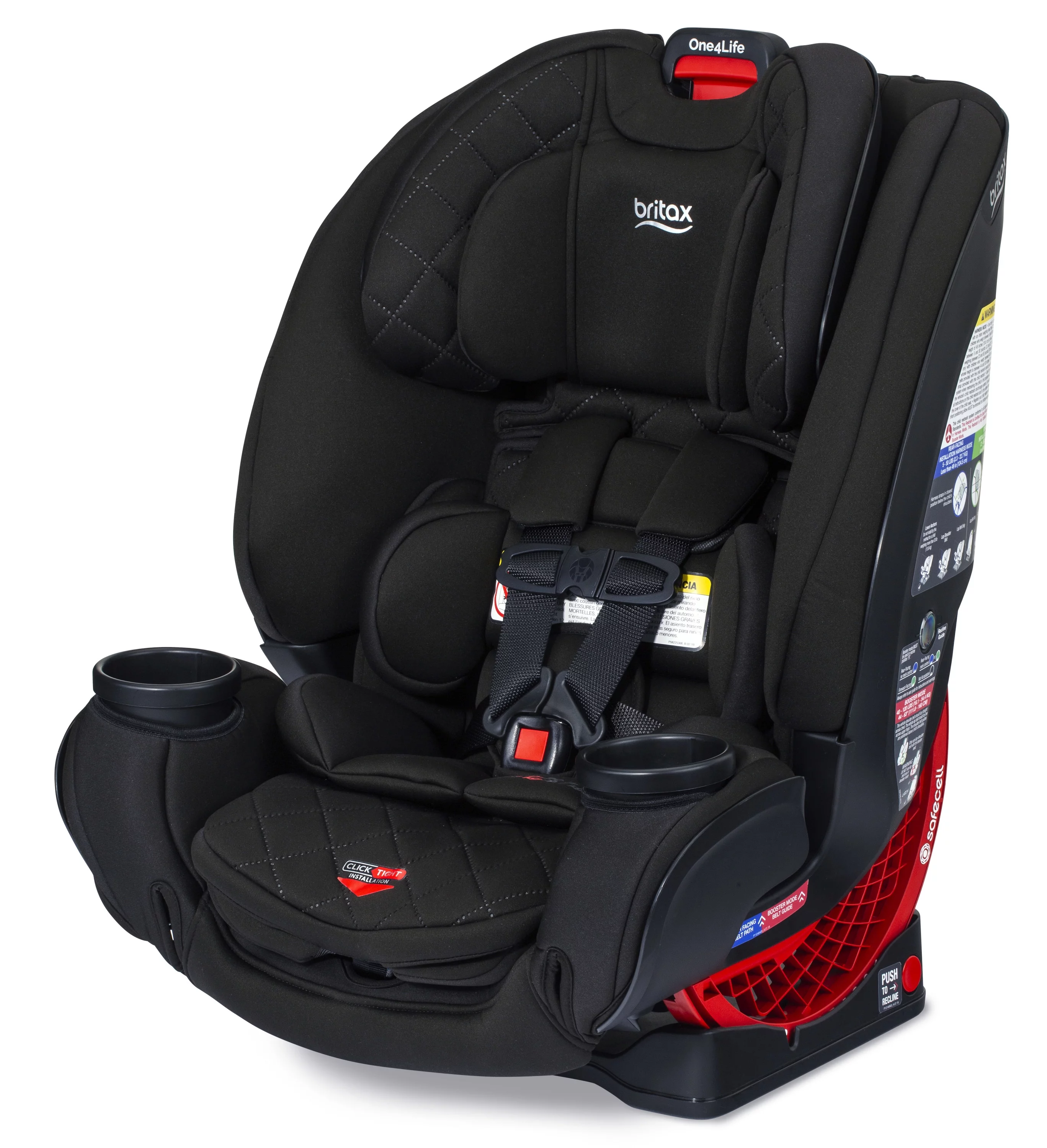 Britax One4Life ClickTight All-in-One Convertible Car Seat, Onyx - Cheap Abt